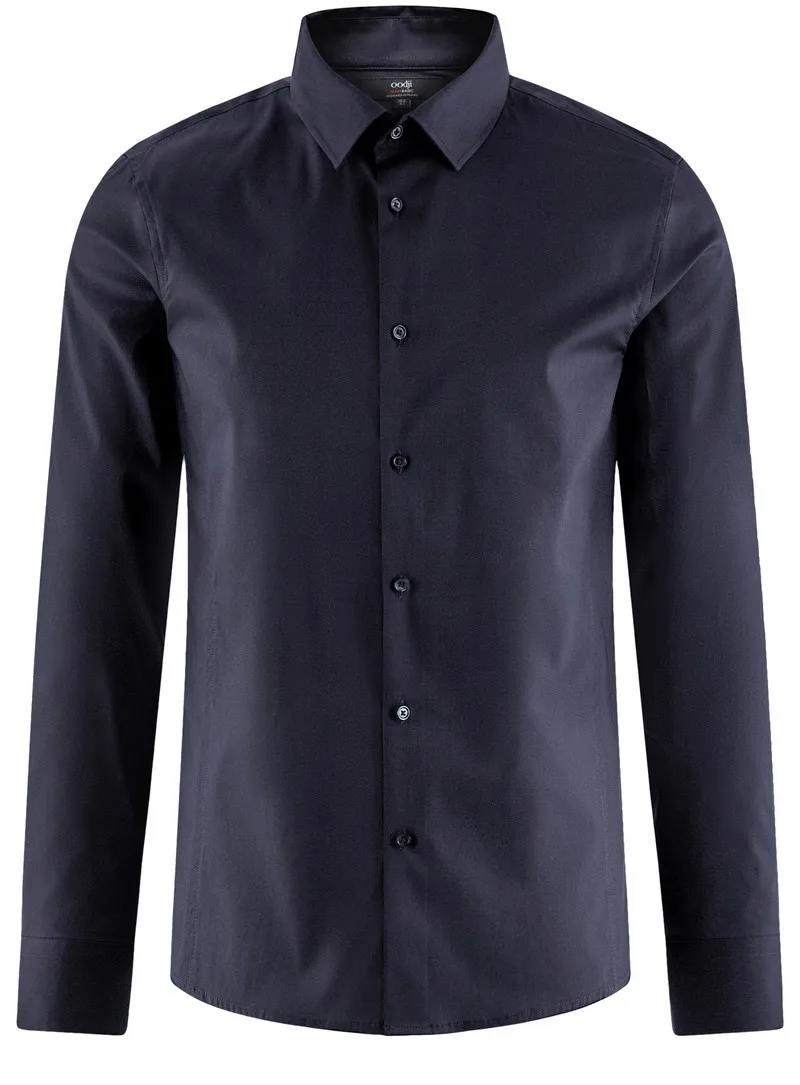 oodji Рубашка базовая с длинным рукавом 3B140000M 34146N|shirt|shirt shirtoodji |