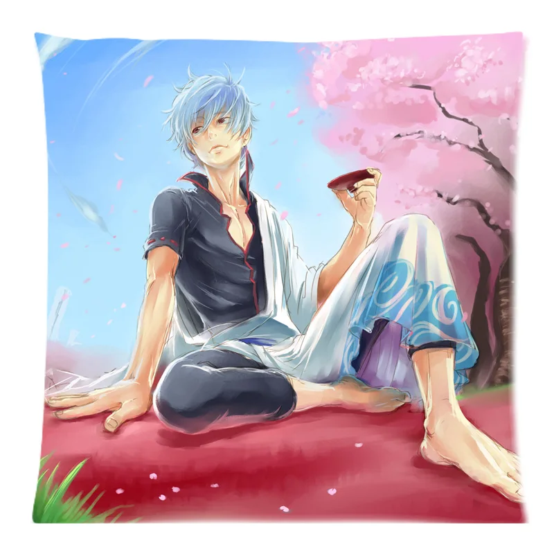 Чехол для подушки Gintama аниме Декор дома или автомобиля чехол подушек Новое