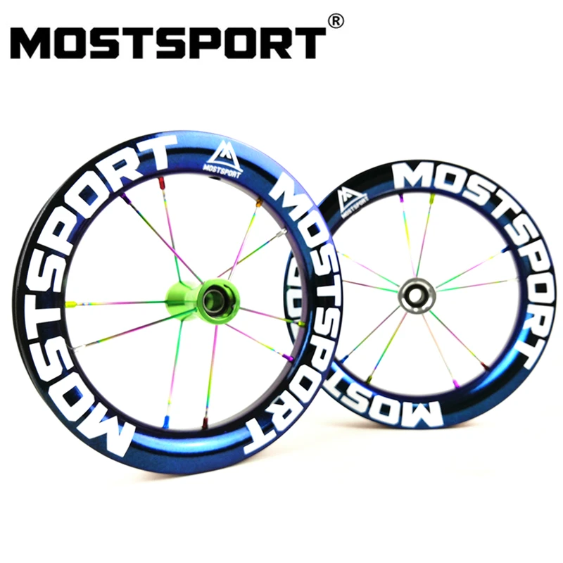 Детский велосипед MOSTSPORT 12 дюймов Углеродные колеса для балансировки
