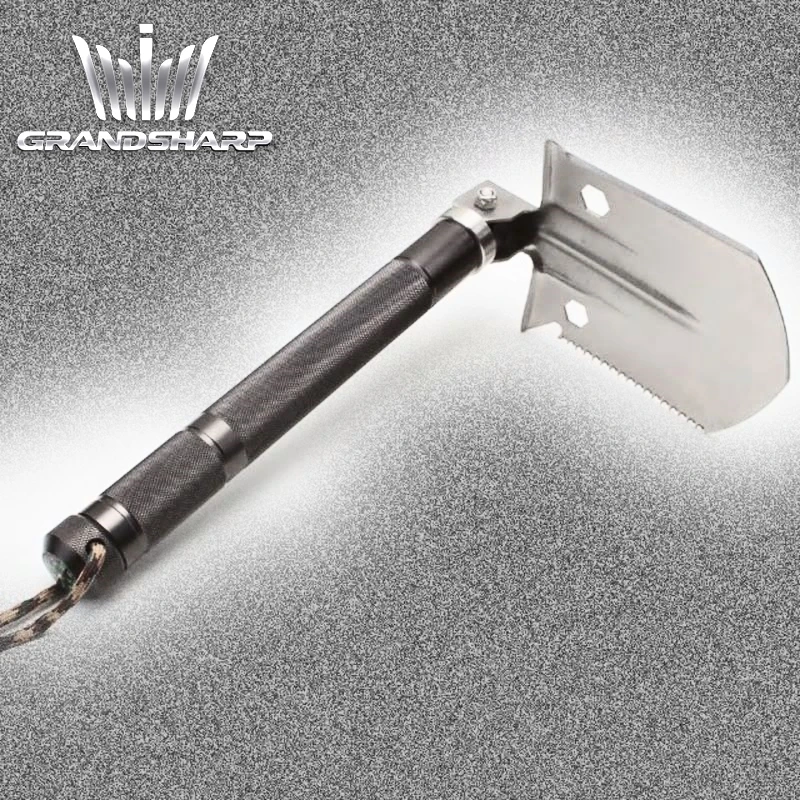 Тактический нож лопата пила для открывания бутылок огненная палочка свисток