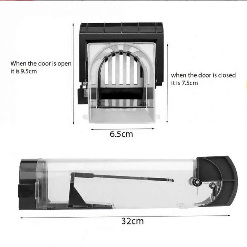 Ловушка для мыши прочная практическая многоразовая ловушка грызунов домашняя
