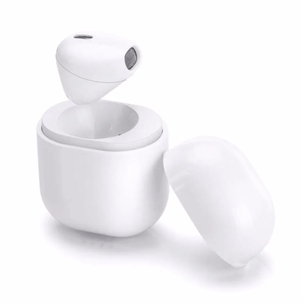 HuanYun мини IP8 Беспроводной Bluetooth наушники Портативный стерео с зарядки окно для iPhone