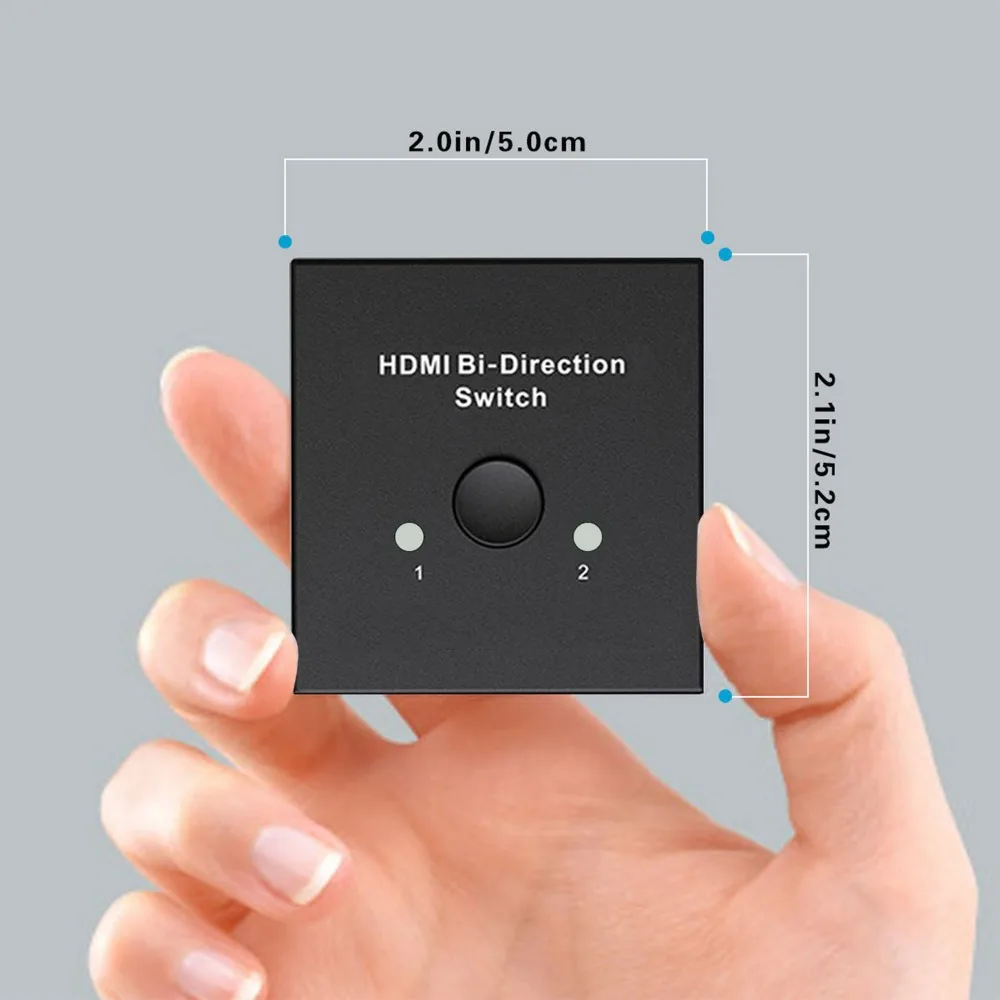 Переходник HDMI разветвитель мини переключатель двунаправленный вход высокое