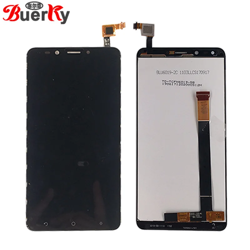 BKparts 5 шт. для Alcatel A7 XL A7XL 7071 OT7071 7071X 7071DX ЖК дисплей сенсорный экран стекло