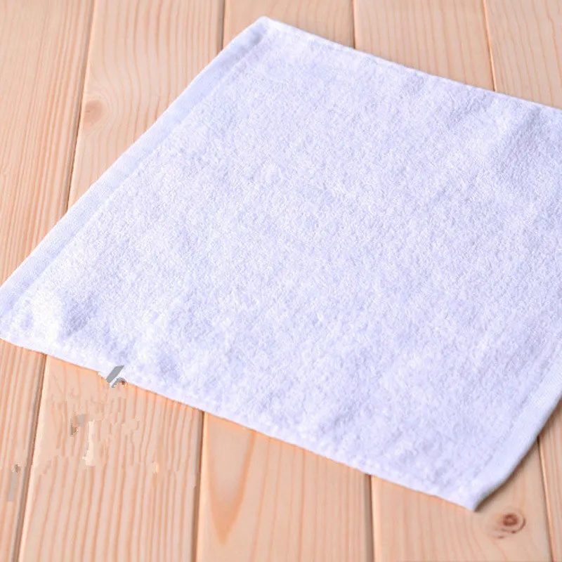 

25cm White Hand Towel Disposable Bleached Square Factory Direct Price Wholesale Soft Promotion Home Textile Quick-Dry Towel