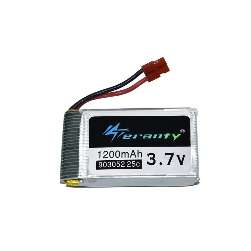 3 7 V 1200mAh 903052 25c Lipo батарея для H11C H11WH HQ898B вертолет/самолеты v батареи 1