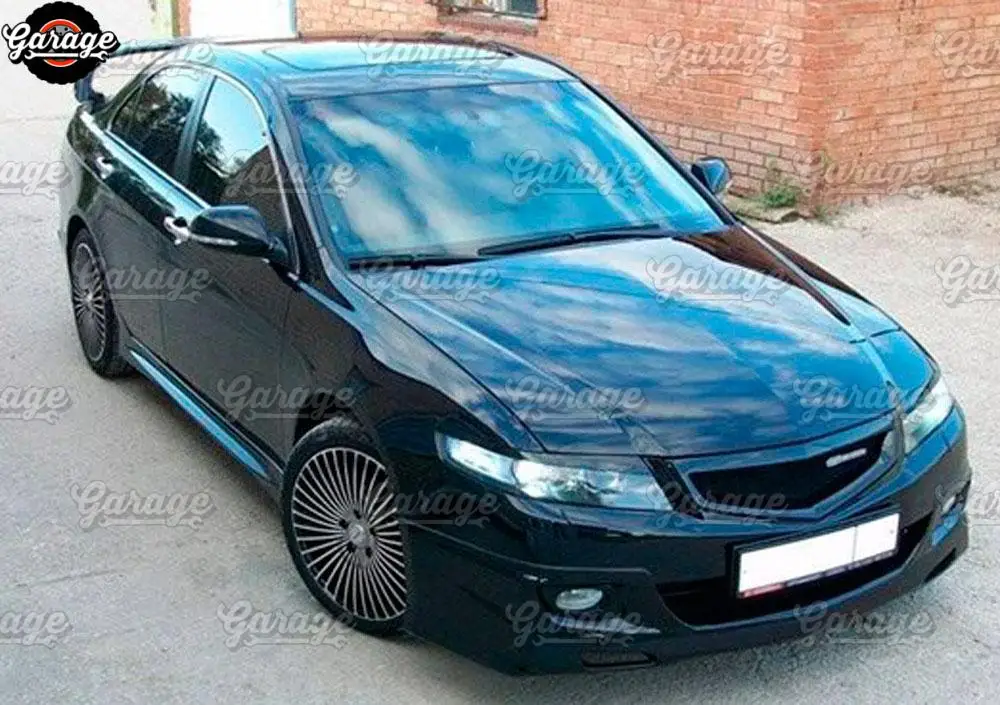 Веки для фар чехол для Honda Accord 7 2002-2007 ABS пластиковые накладки реснички брови Чехлы аксессуары Тюнинг Автомобиля