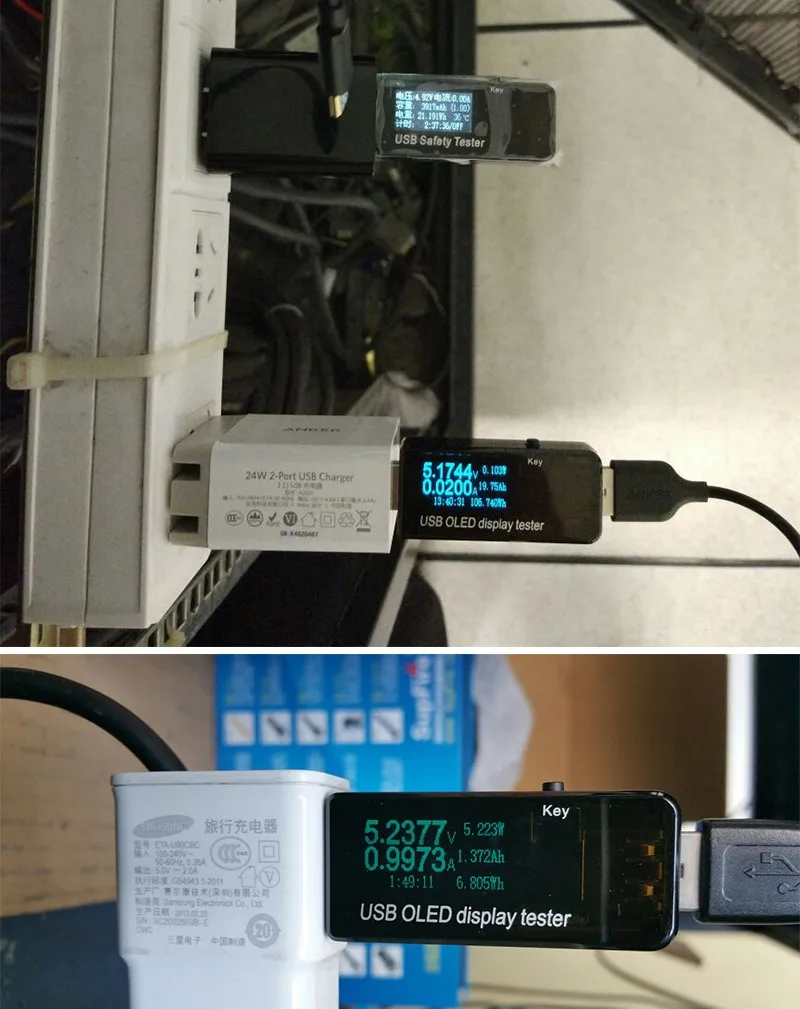 USB тестер постоянного тока OLED 128x64 вольтметр измеритель напряжения тока power Bank емкость батареи монитор телефон зарядное устройство детектор+ USB нагрузка