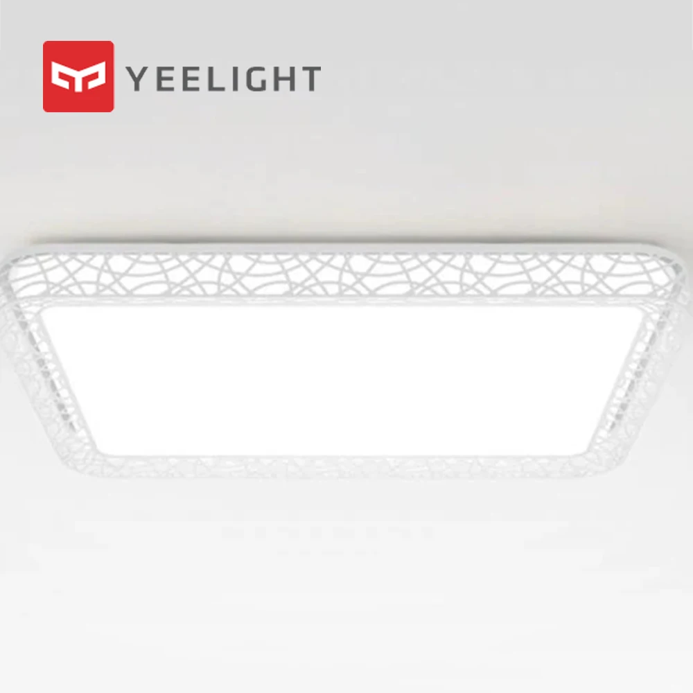 Yee светильник YILAI YlXD07Yl 110 Вт прямоугольный стиль полый светодиодный потолочный Pro