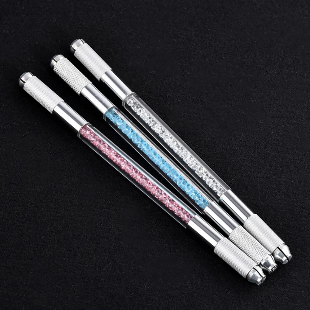 

Fashion Double Ended Manual Tattoo Pen Permanent Microblading Eyebrow Pen Tool