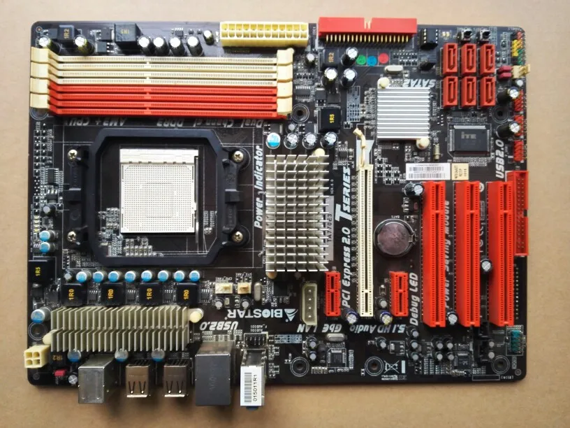 Б/у оригинальная материнская плата 770 для Biostar TA770E3 DDR3 разъем AM3 платы 16 Гб USB2.0 100%