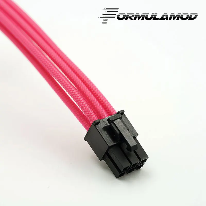 FormulaMod Fm PCI6P B PCI E 6Pin GPU удлинитель питания материнская плата 18AWG многоцветные