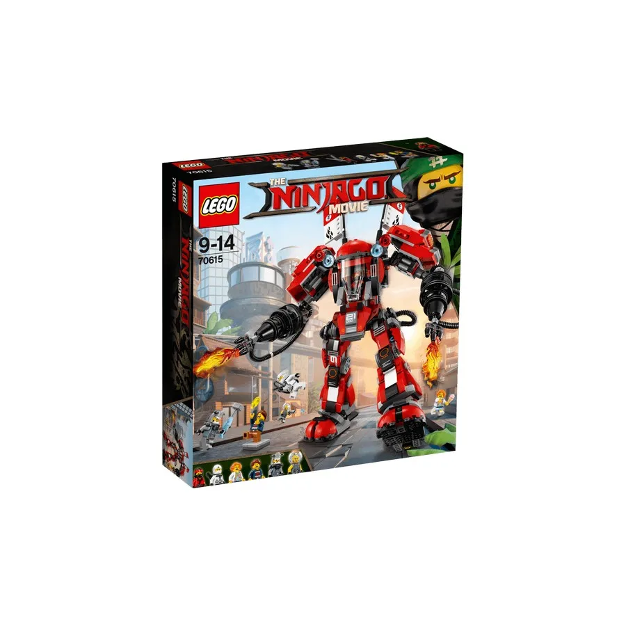 Конструктор LEGO NINJAGO Огненный робот Кая 70615 L|model building kits|model buildingbuilding kit |