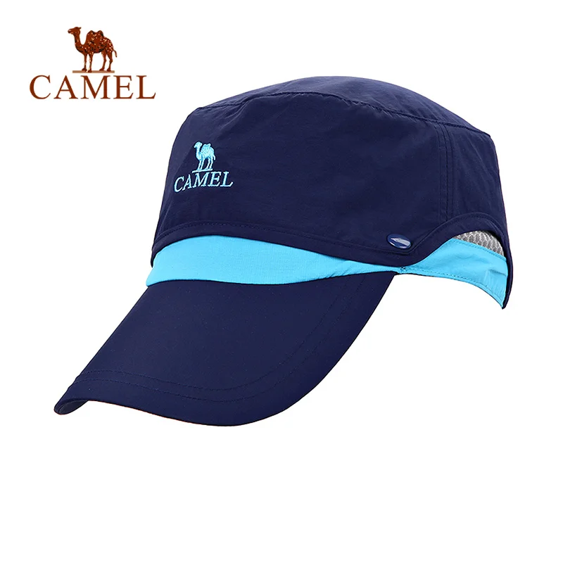 CAMEL унисекс нейлоновая наружная козырьковая шляпа двойной слой Ультралегкая дышащая удобная Кепка для походов кемпинга рыбалки