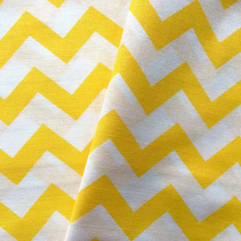 IV 125gsm желтый синий палитра дети печатных Сoarse Calico постельное белье ткань