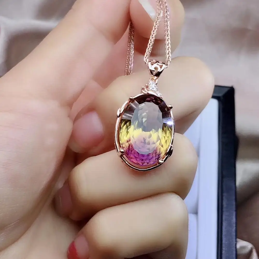 Ювелирные изделия из бутика KJJEAXCMY серебро 925 пробы инкрустированный аметистом