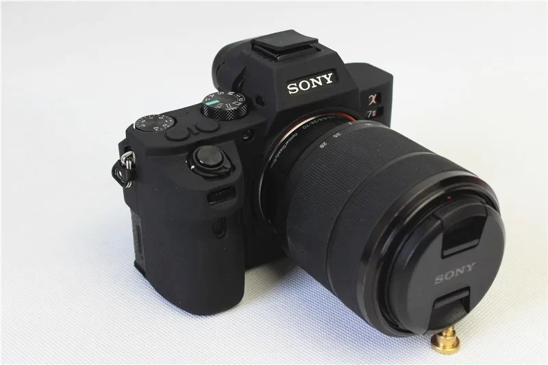 Custodia morbida in Silicone custodia protettiva in gomma per Sony A7II A7II A7R Mark 2 A7R2 ILCE-7M2 borsa per fotocamera
