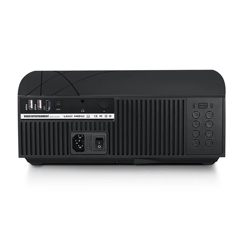 HD мини проектор мультимедийный Портативный светодиодный домашний