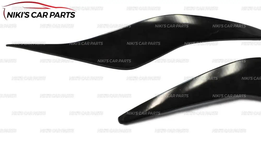 Eyebrows on headlights case for Ford Mondeo 2007-2014 ABS plastic cilia eyelash molding decoration car styling tuning | Автомобили и