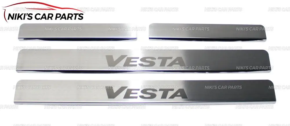 Накладка на пороги для Lada Vesta / Granta Niva X Ray Kalina/Largus отделка аксессуары защита