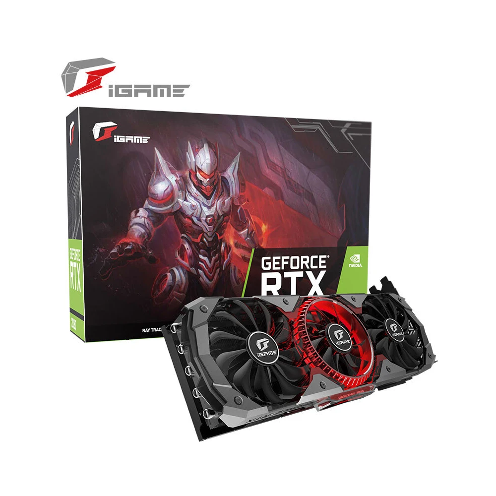 Цветная графическая карта RTX 2080Ti Advanced OC 2080 ti 11G Nvidia Turing GPU GDDR6 1635MHz для ПК Игр видеокарты GeForce