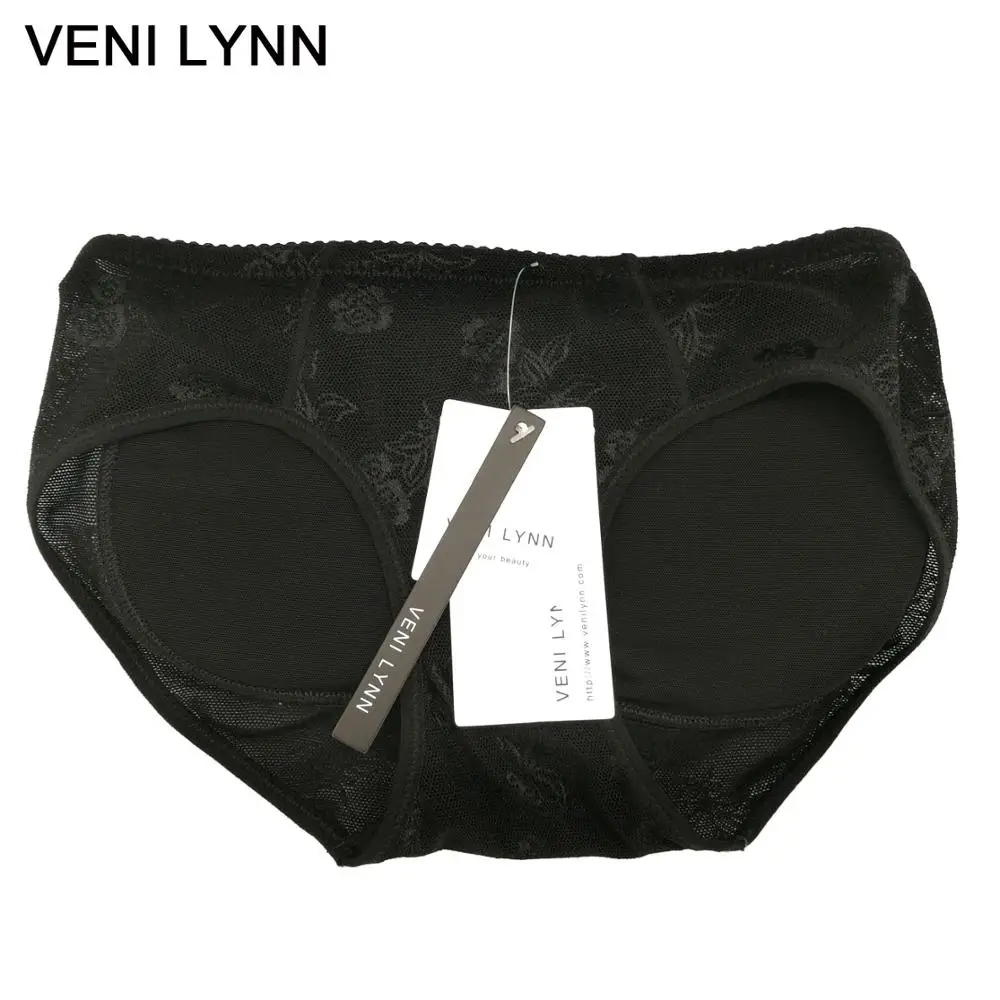 VENI LYNN кружевные хлопковые подтягивающие трусики кружевные трусики с двумя съемными губками накладки на ягодицы