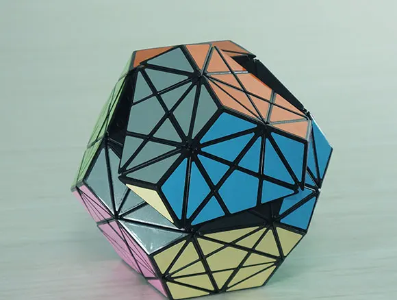 Мульти Додекаэдр цилиндрический динозавр SunMinx Crazy unicorn Duo Axis Void Pentultimate Grilles II Son-Mum Curvy Copter+ 3x3 cube