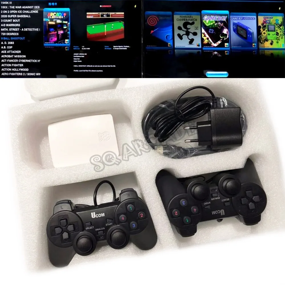 Мультиигры аркадные 16000 в 1 мультивиды эмуляторов Sega CD 32x Master System Game Gear Sony tec|Игры с