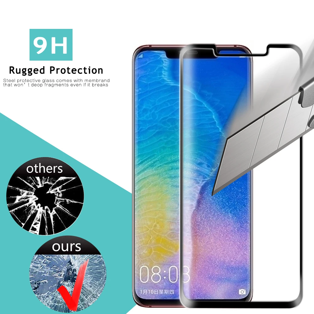 Закаленное стекло для Huawei Mate 20 Lite P20 Pro Защитное Mate20 lite P P20lite P20pro 20pro матовое