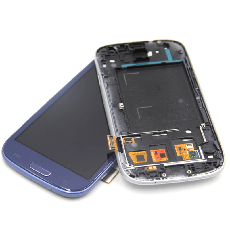 I9300 LCD совместимый для Samsung Galaxy S3 III i9300 сенсорный экран дигитайзер дисплей в сборе