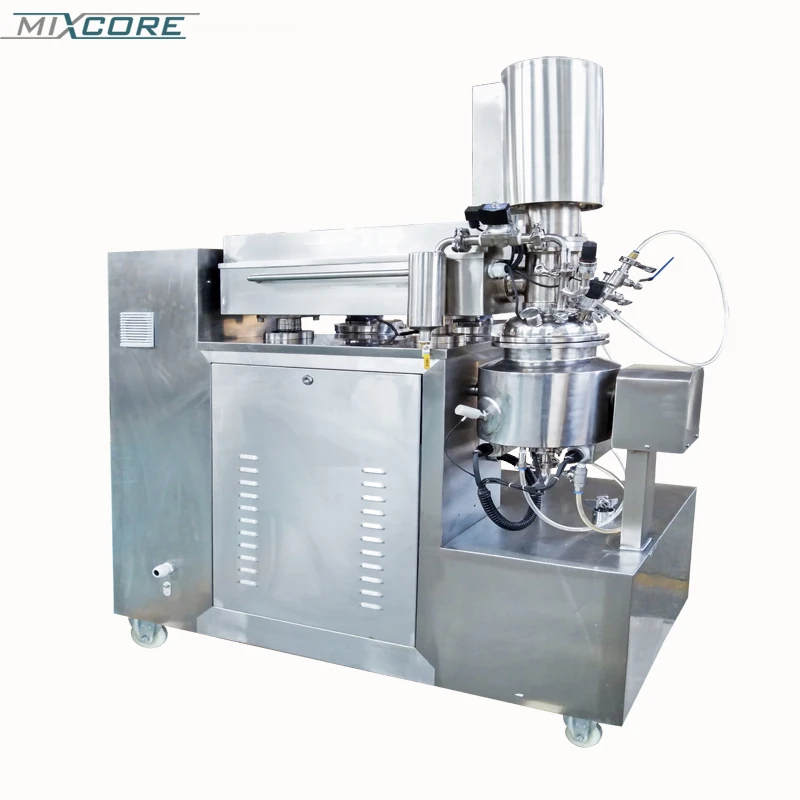 ZJR Series Stainless Steel 5L Vacuum Emulsifying Mixer Blender Shampoo Making Machine Hot Sales