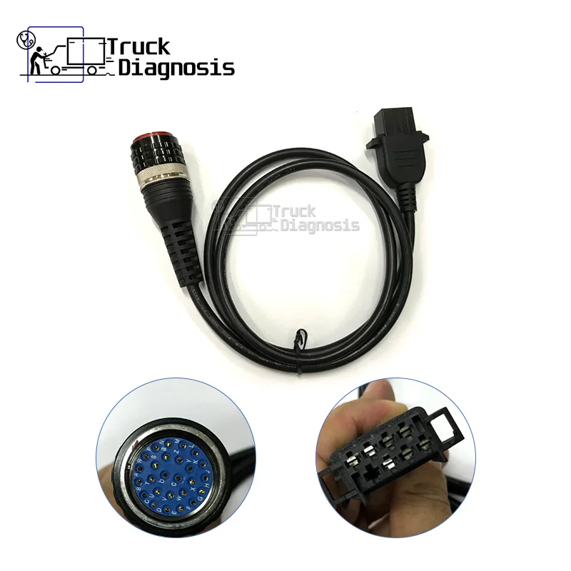 88890306 Fci Vocom диагностики 8-ми штифтовый кабель для volvo vocom 88890300 Heavy Duty Truck инструменту
