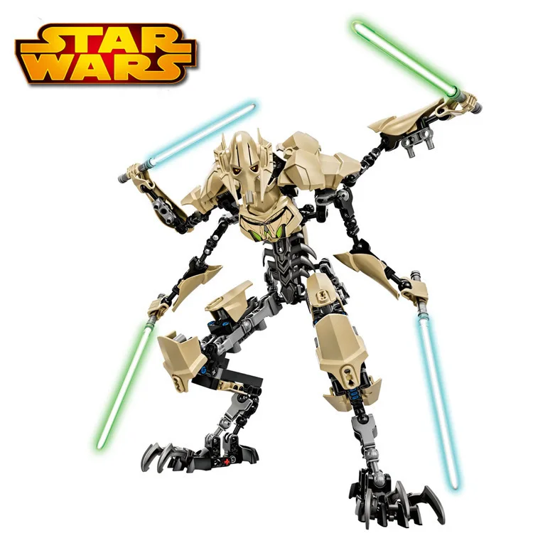 Reedcall Star Wars 75112 генерал гривус строительство комплект Совместимость XSZ Legoings