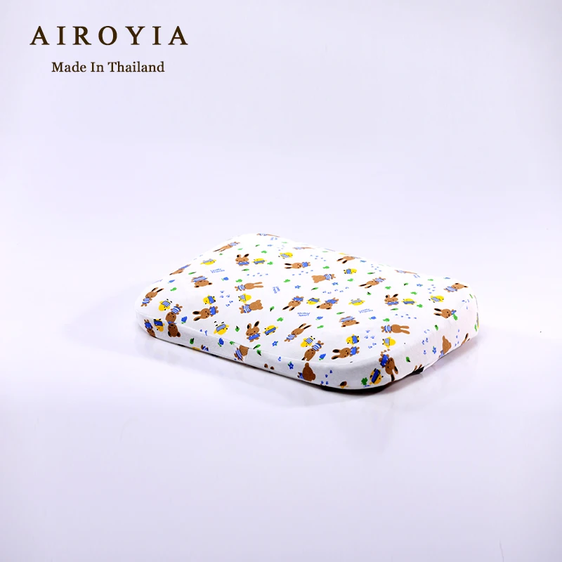 AIROYIA Thailand подушка для младенцев из латекса с фиксированной головкой натурального