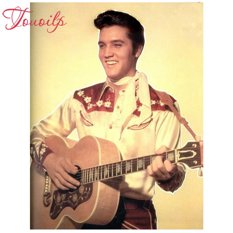 5D Rock star Elvis spuare&ampround 5d diamond painting crystal Painting full diamonds decorative diy embroidery kits | Дом и сад