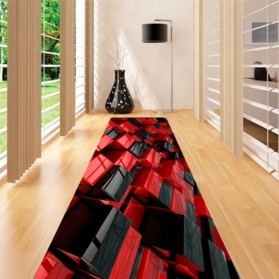 Еще черный красный кубики Коробки абстрактный дизайн 3d печати нескользящие