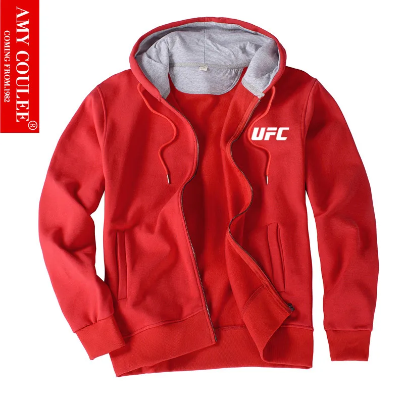 UFC печати толстовки Ultimate Fighting Championship вентиляторы клуб для мужчин тренажерные