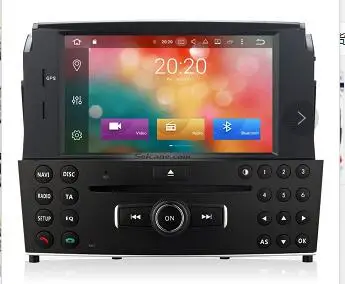 Автомобильный радиоплеер RAM 4G ROM32G для Mercedes Benz C200 Class W204 6 2 дюйма Восьмиядерный с GPS