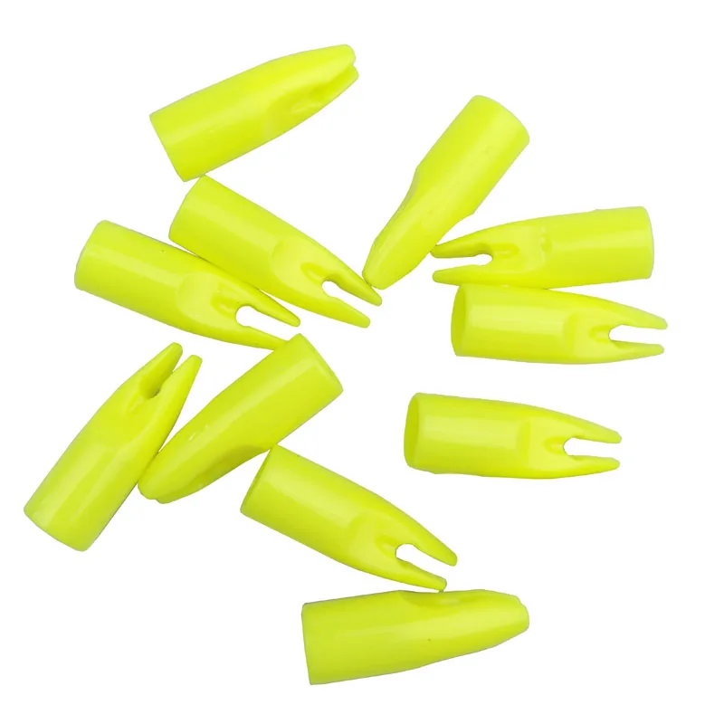 100 шт., пластиковые стрелы для стрельбы из лука с наружным диаметром 8 мм от AliExpress WW