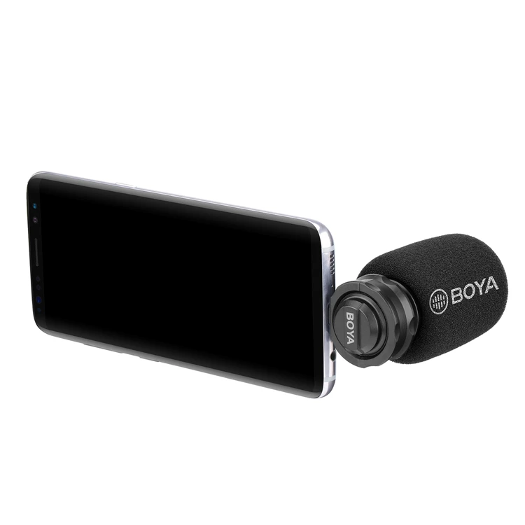 BOYA BY-DM100 микрофон для Android цифровой конденсаторный стерео микрофон превосходный звук usb type-C устройства записи