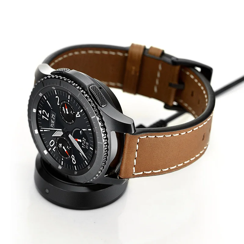 Смарт-часы SIKAI, Беспроводная зарядка для samsung gear S2, подставка-подставка, зарядное устройство, Зарядная база для Galaxy gear S3, Классический Frontier