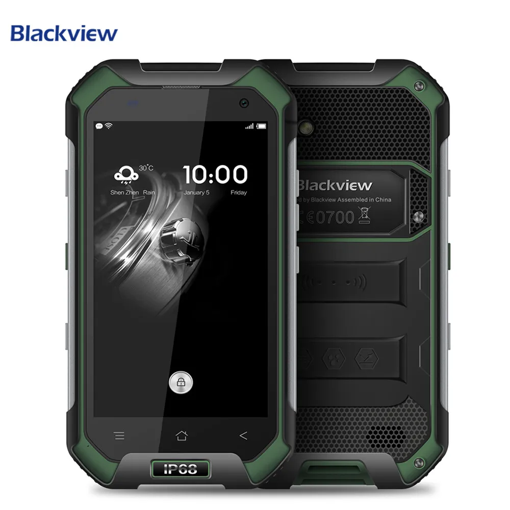 Blackview BV6000 смартфон IP68 Водонепроницаемый 4 7 дюймов Экран г сотовый телефон MTK6755
