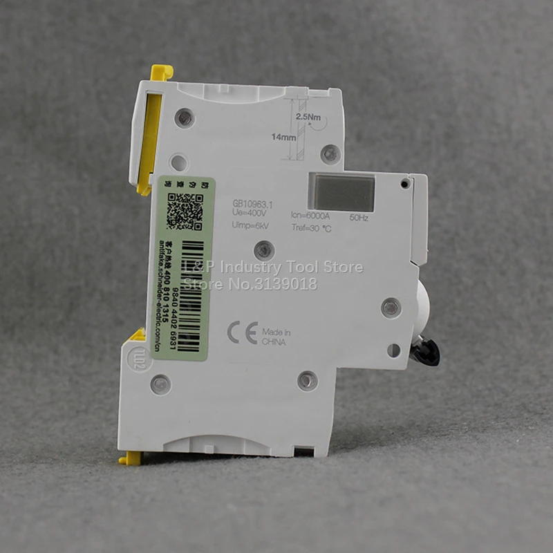 100% Новый оригинальный Schneider IC65N 2P C20A A9F18220 Вакуумный Автоматический выключатель MCB