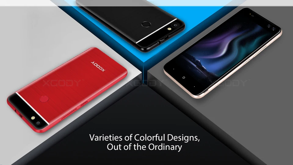 XGODY D28 3g Dual Sim смартфон 5,5 дюймов Android 7,0 мобильный телефон MTK6580 четырехъядерный 1 Гб 16 Гб мобильный телефон 2500 мАч gps 5 Мп мобильный телефон
