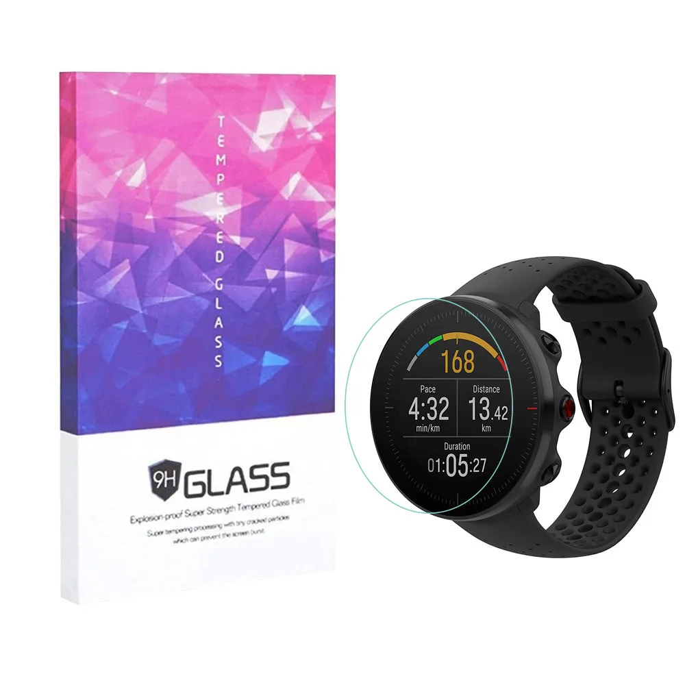 Защитная пленка для экрана Polar Vantage M, 9H защитная пленка из закаленного стекла для смарт-часов Polar Vantage M, 3 штуки