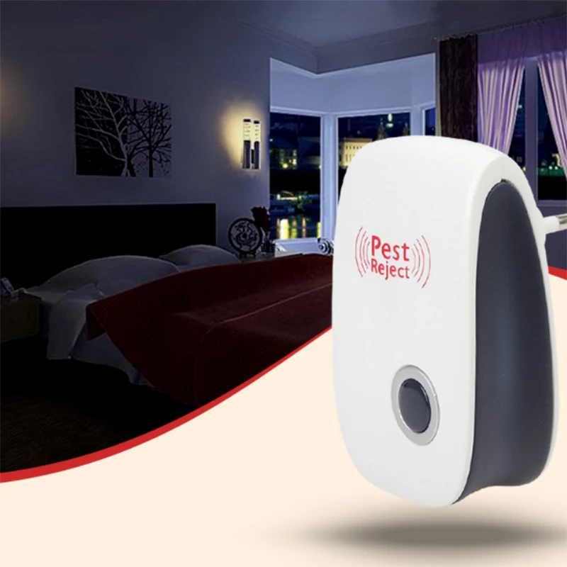 Комаров убийца Электронный Отпугиватель Отклонить крыс Ультразвуковой