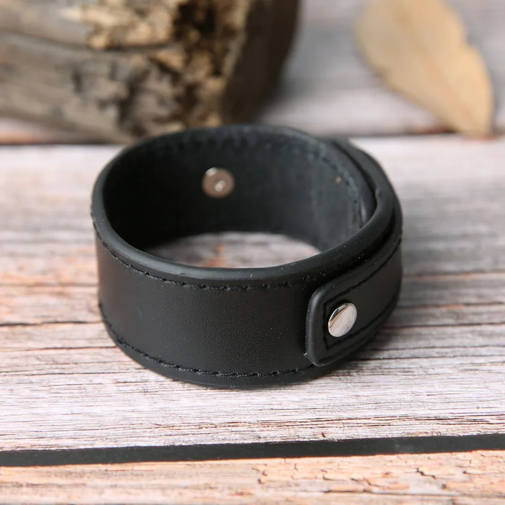 XINYAO Fashion Punk Belt Leather Wrist Wide Bracelet bangles For Men Buckle Vintage Cuff Bracelets Jewelry Gift | Украшения и