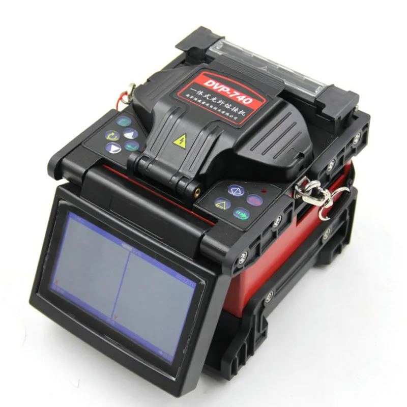 DVP-740 Mini FTTx Fusion Splicer оптоволоконные кабели и SOC Интегрированный держатель |