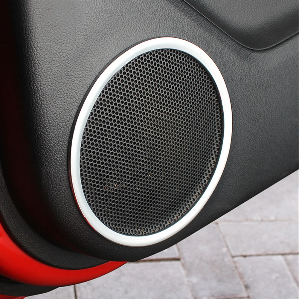 ABS Хромированная Автомобильная дверная панель декорационное кольцо для KIA RIO K2 2011