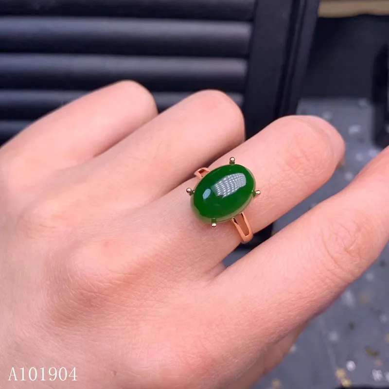 KJJEAXCMY бутик ювелирные изделия 18K золото инкрустированное натуральным